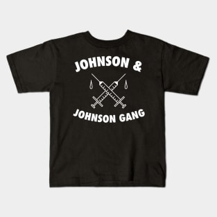 Johnson J&J Gang - Funny Vaccine Kids T-Shirt